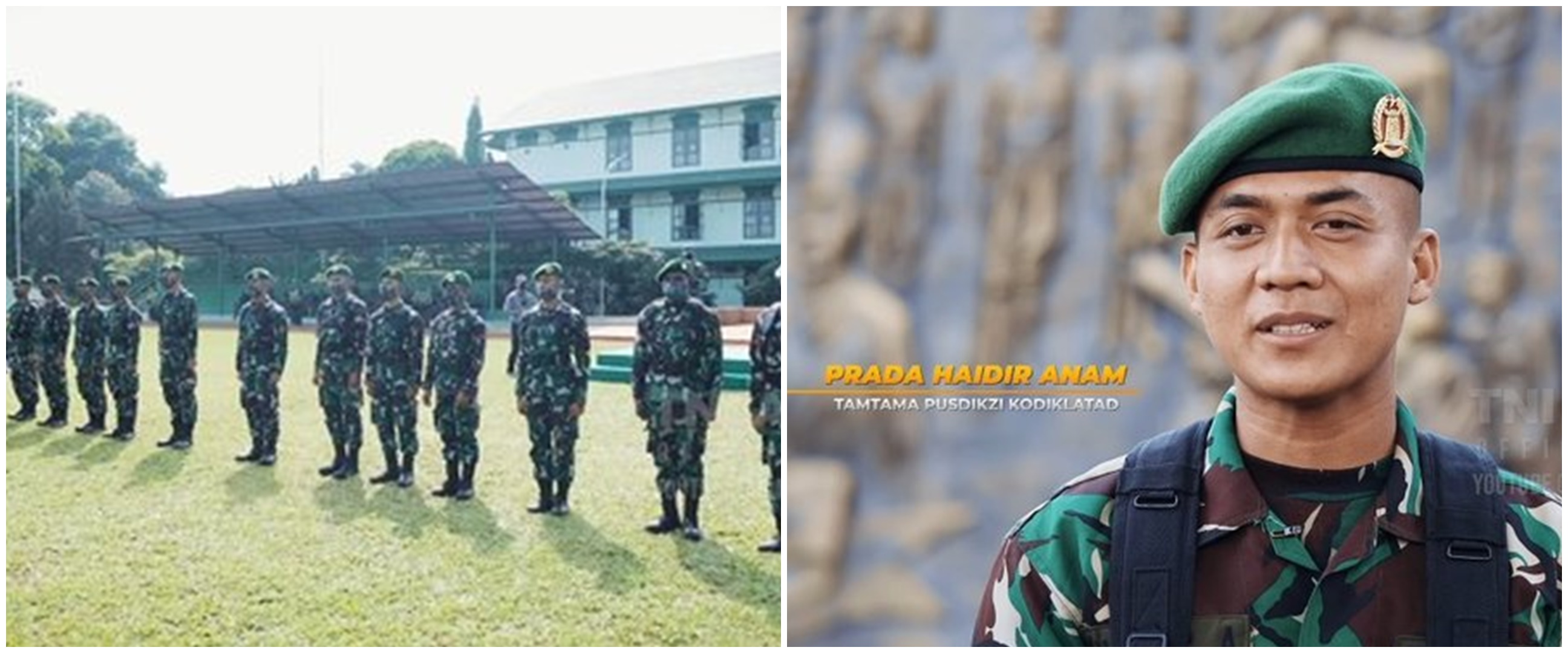 Kisah inspiratif Prada Anam, mantan kuli bangunan kini berseragam TNI