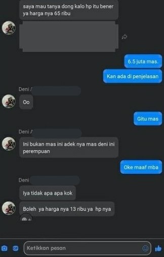 15 Chat lucu saat pembeli nawar keterlaluan, penjual harap sabar