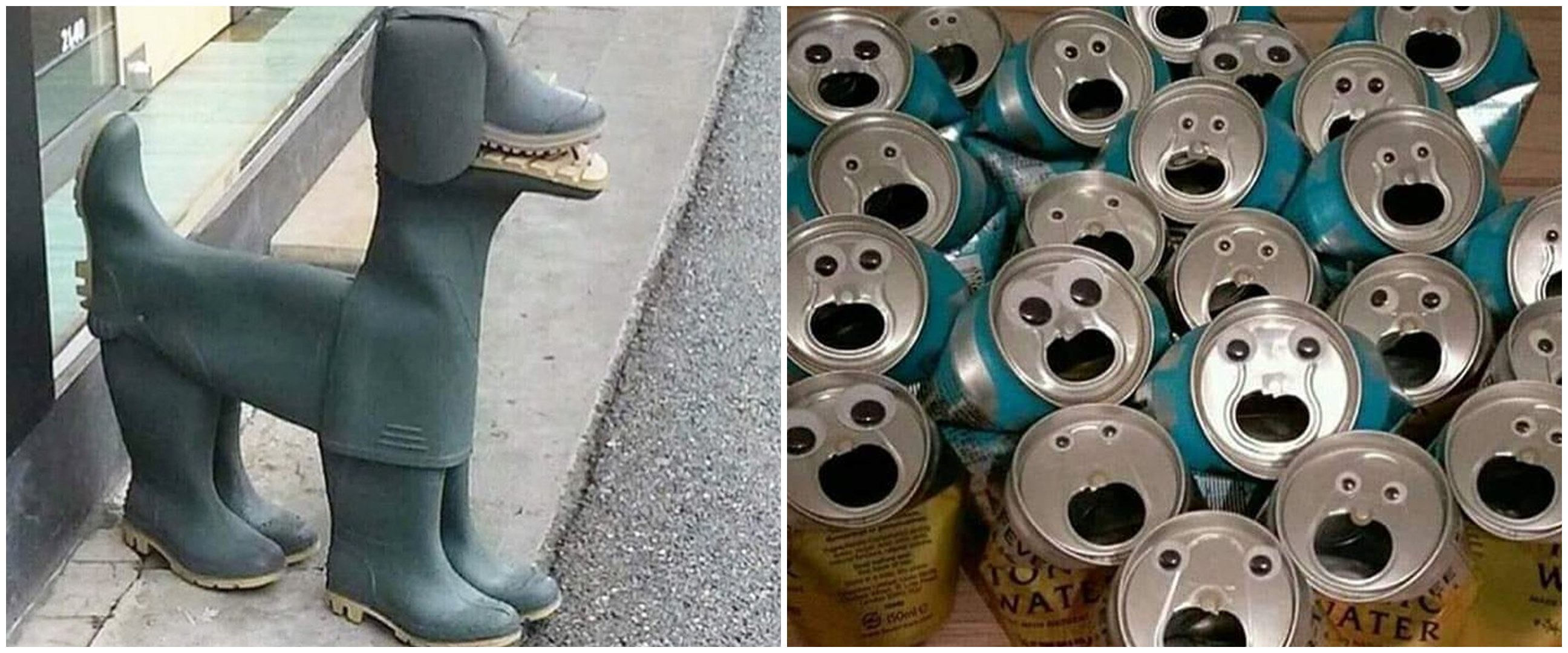 11 Potret lucu benda disusun ini hasilnya malah nyeleneh abis