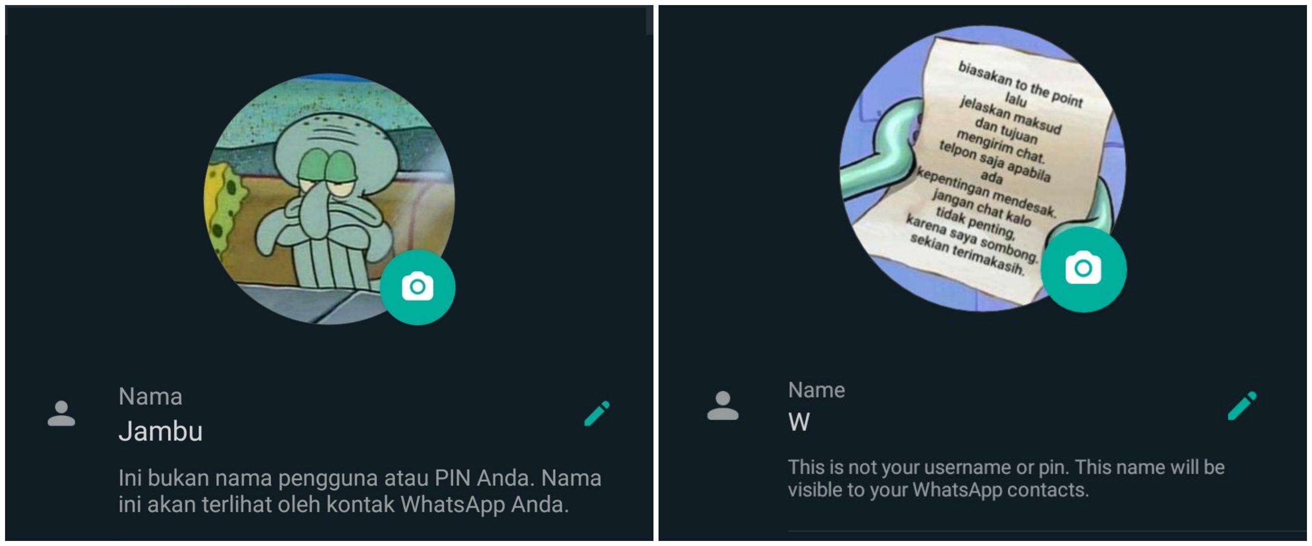11 Foto profil lucu di WhatsApp ini bikin nyengir tipis