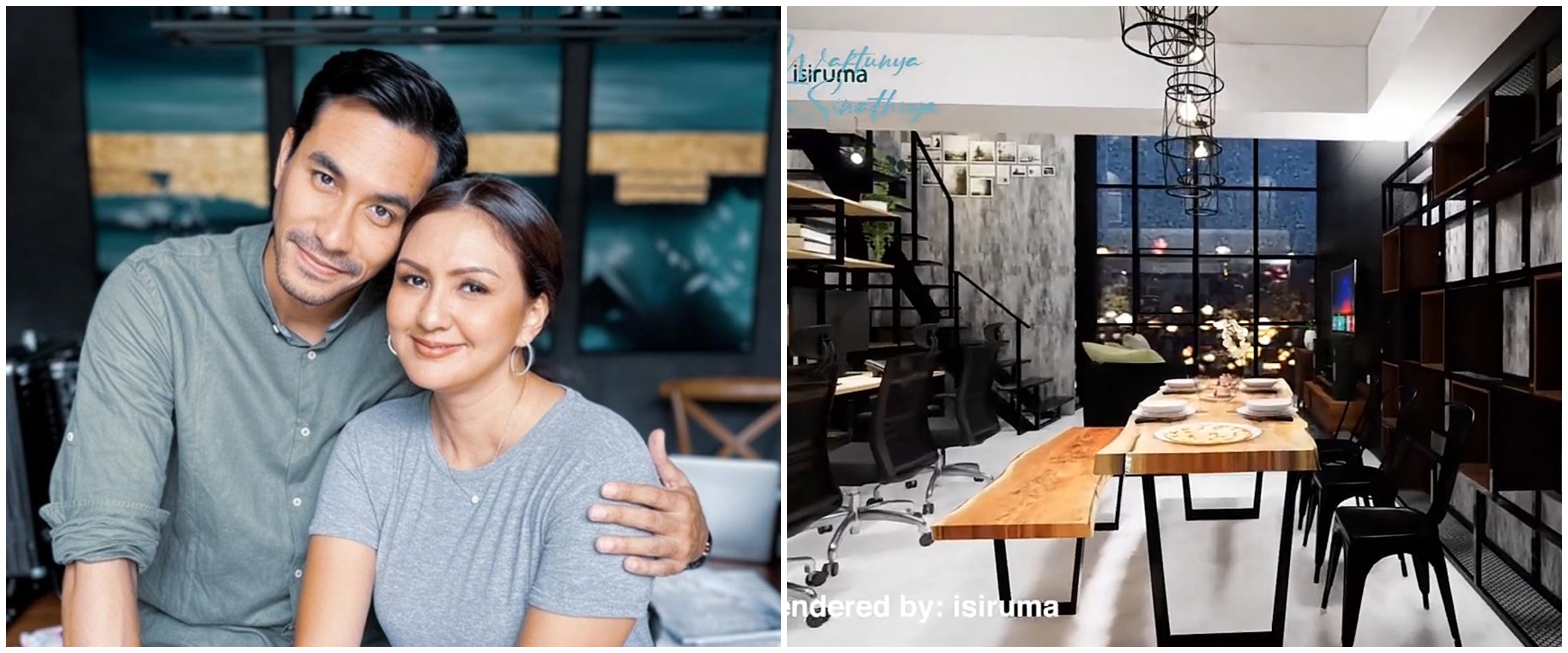 Tengah dibangun, ini 9 desain kantor Donna Agnesia & Darius Sinathrya