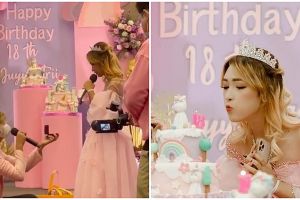 11 Potret Juyy Putri, seleb TikTok yang gelar pesta ultah di hotel
