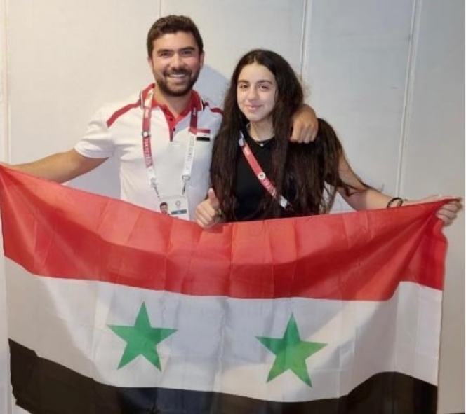 9 Potret Hend Zaza atlet termuda di Olimpiade Tokyo perwakilan Suriah
