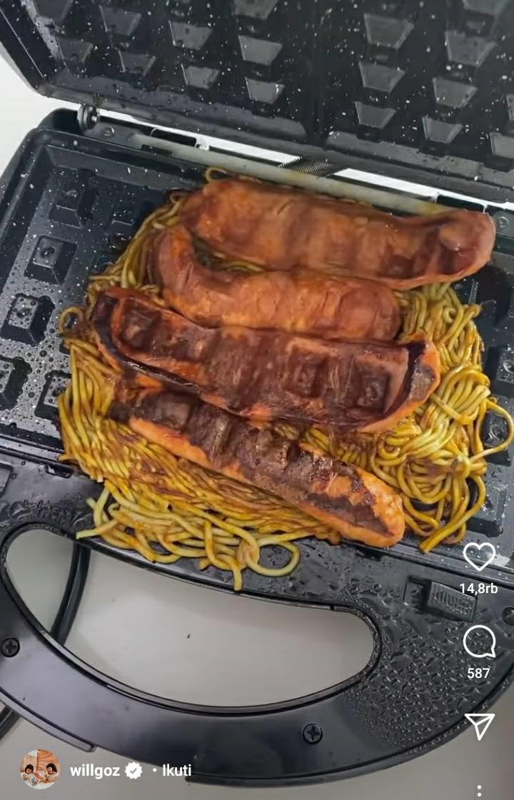 9 Kreasi waffle ala Chef Willgoz ini nyeleneh, ada dari bubur ayam