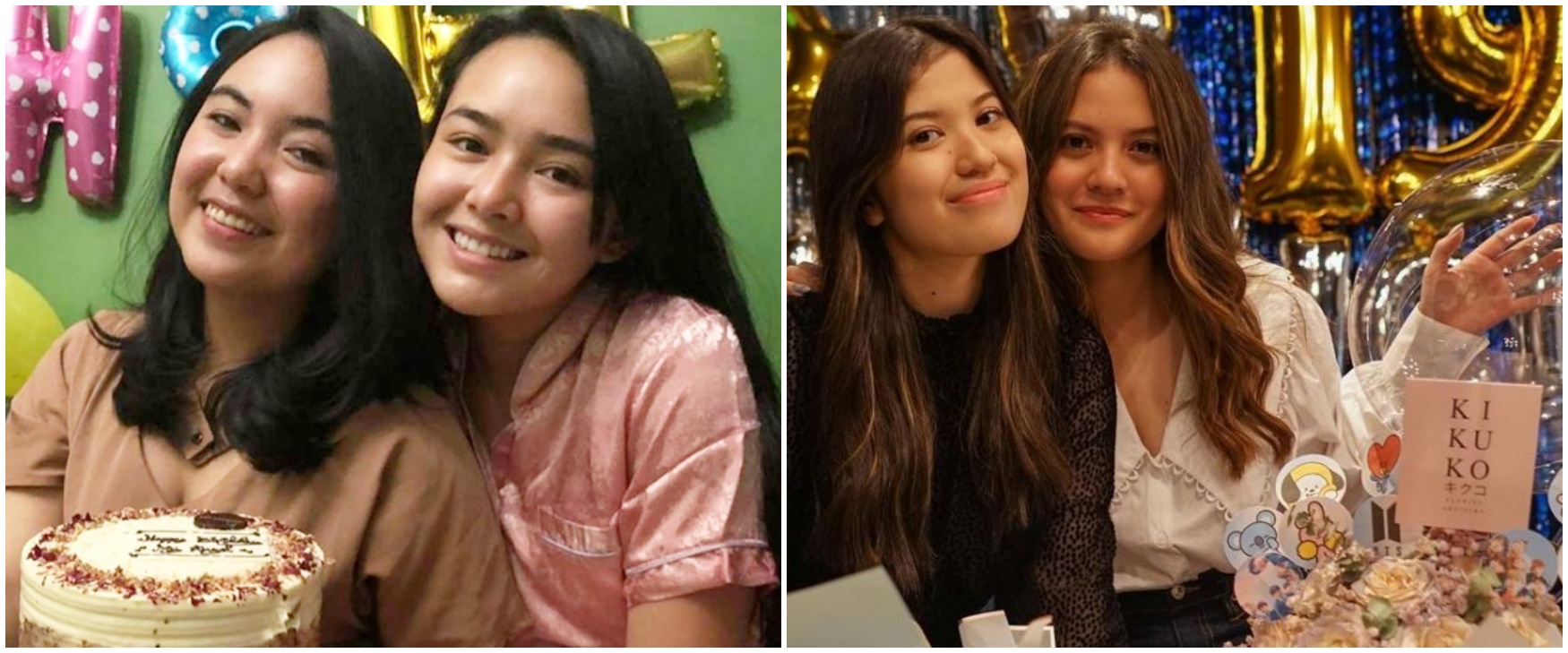 Jarang tersorot, ini potret 9 pesinetron cantik bareng saudara cewek