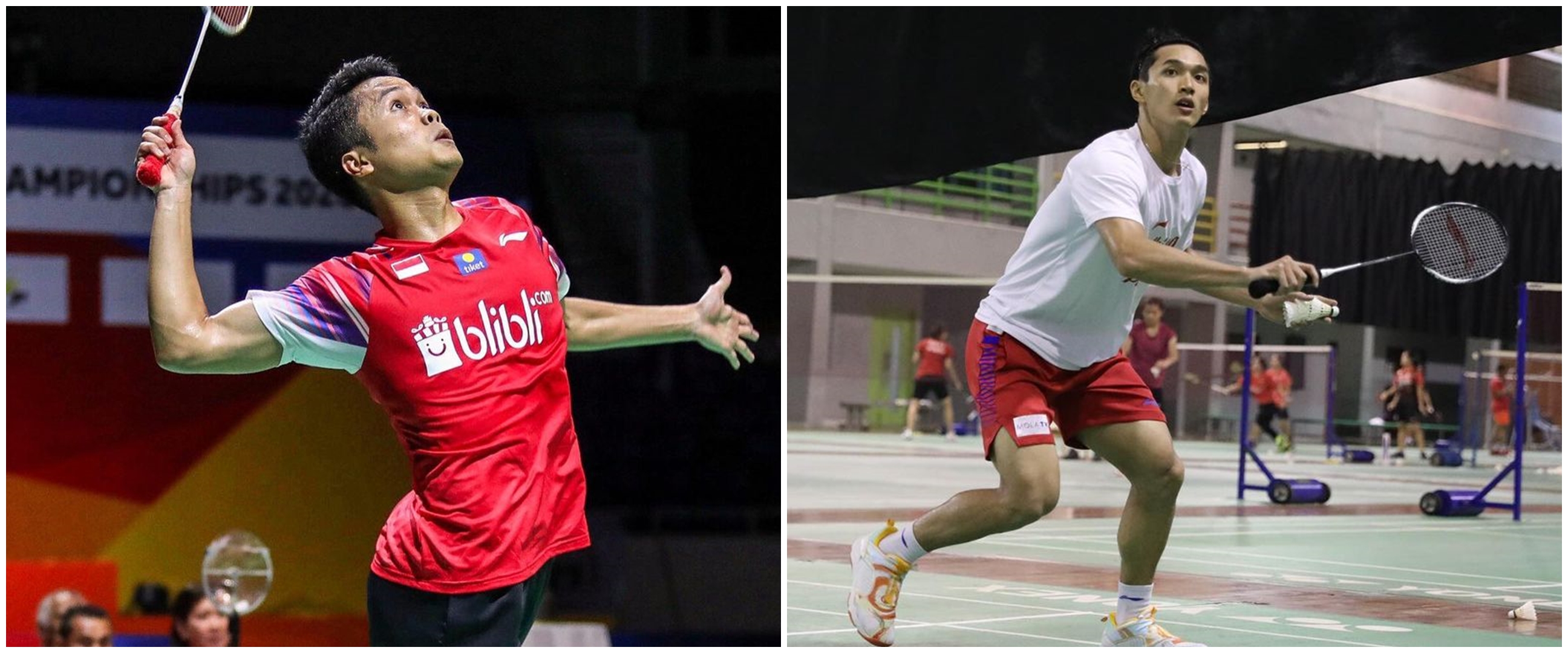Anthony Ginting melaju ke perempatfinal, Jonatan Christie tersingkir