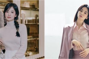 7 Potret penampilan Song Hye-kyo di acara Fendi, curi perhatian