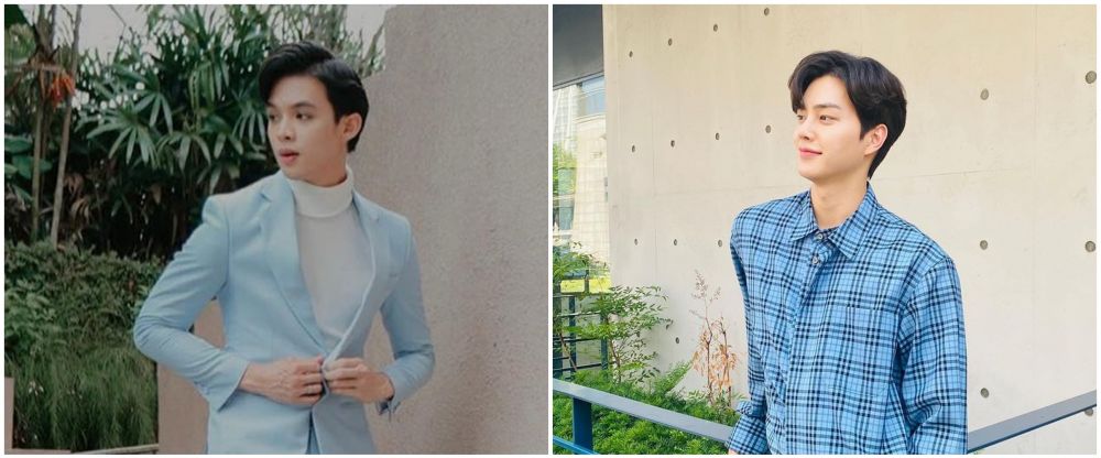 7 Potret bukti Rey Mbayang mirip Song Kang 'Nevertheless', bak kembar