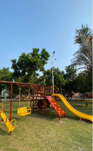 7 Penampakan playground anak Arief Muhammad, tetangga boleh pakai