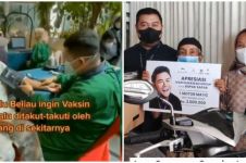 Ivan Gunawan berikan sepeda motor untuk kakek viral pejuang vaksin