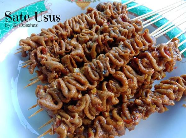 11 Resep sate usus ala angkringan, gurih dan nggak amis