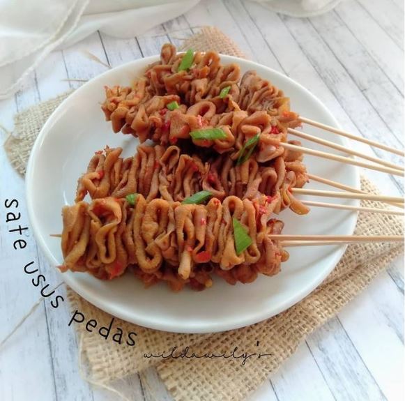 11 Resep sate usus ala angkringan, gurih dan nggak amis