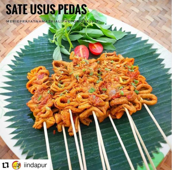 11 Resep sate usus ala angkringan, gurih dan nggak amis