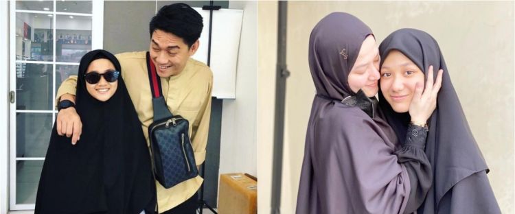 Meski sempat berat harus berpisah dengan anak, namun para seleb berdoa anaknya bisa melalui kehidupan di pesantren dengan baik.