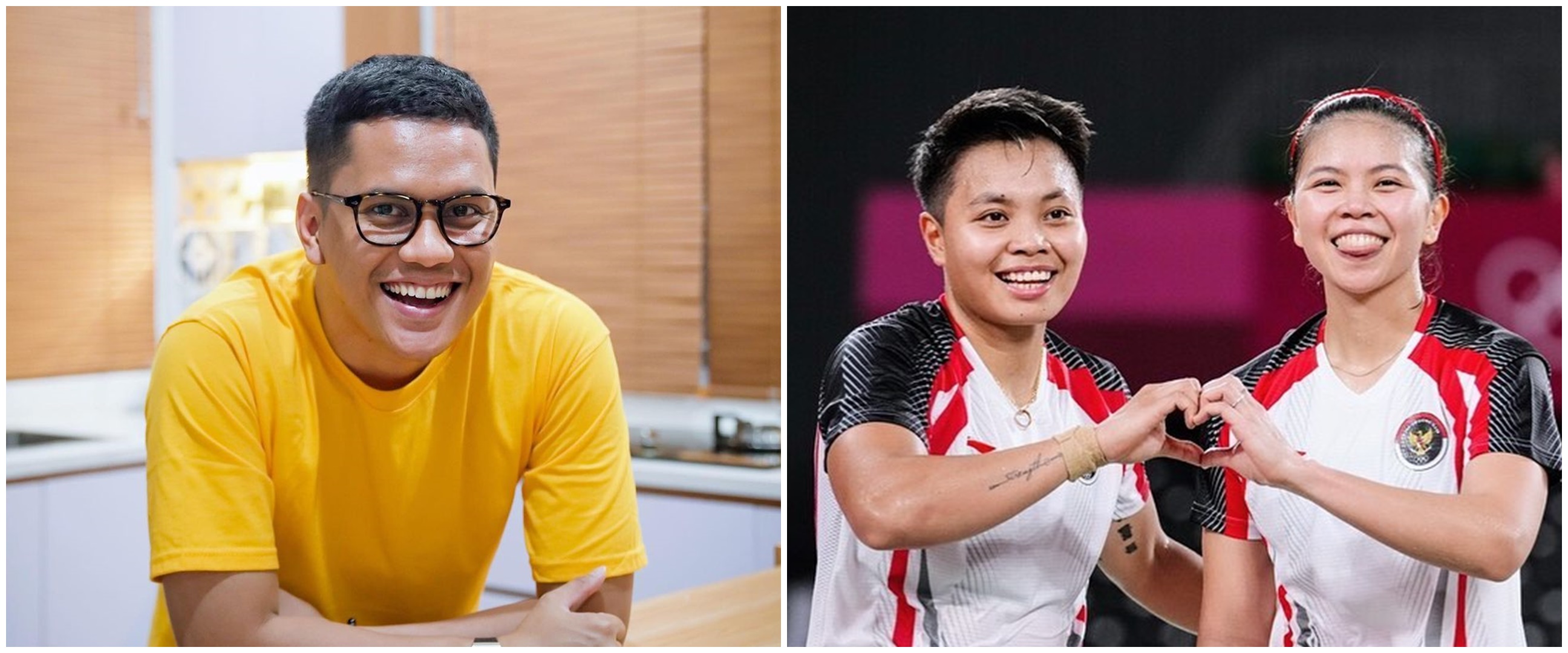 Arief Muhammad hadiahi Greysia-Apriyani bisnis outlet makanan, wow!