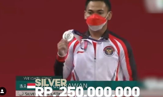 Bonus atlet peraih medali Olimpiade Tokyo dari Juragan99, fantastis