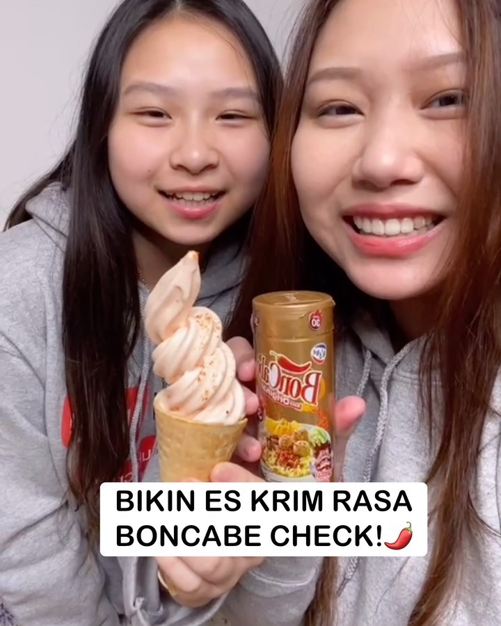 11 Kreasi es krim nyeleneh ala Sisca Kohl, ada rasa pecel lele