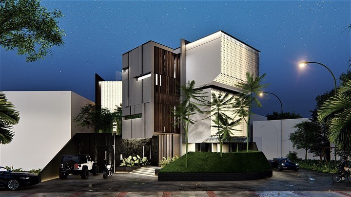 5 Potret desain rumah baru Mohammad Ahsan, konsepnya elegan banget