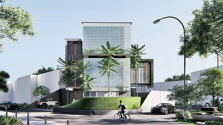 5 Potret desain rumah baru Mohammad Ahsan, konsepnya elegan banget