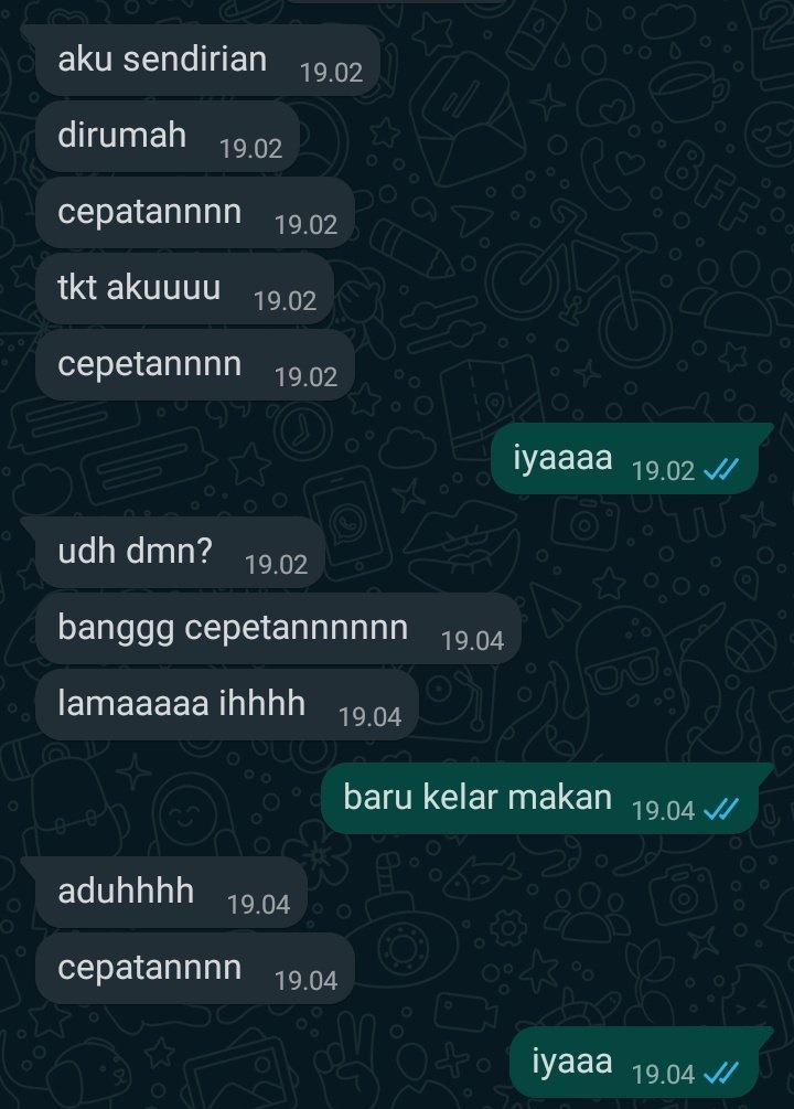 13 Chat lucu antara kakak dan adik ini bikin tersenyum tipis