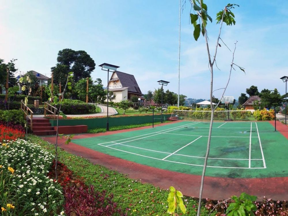 9 Potret vila milik Mohammad Ahsan, luas tanahnya 4.500 meter persegi