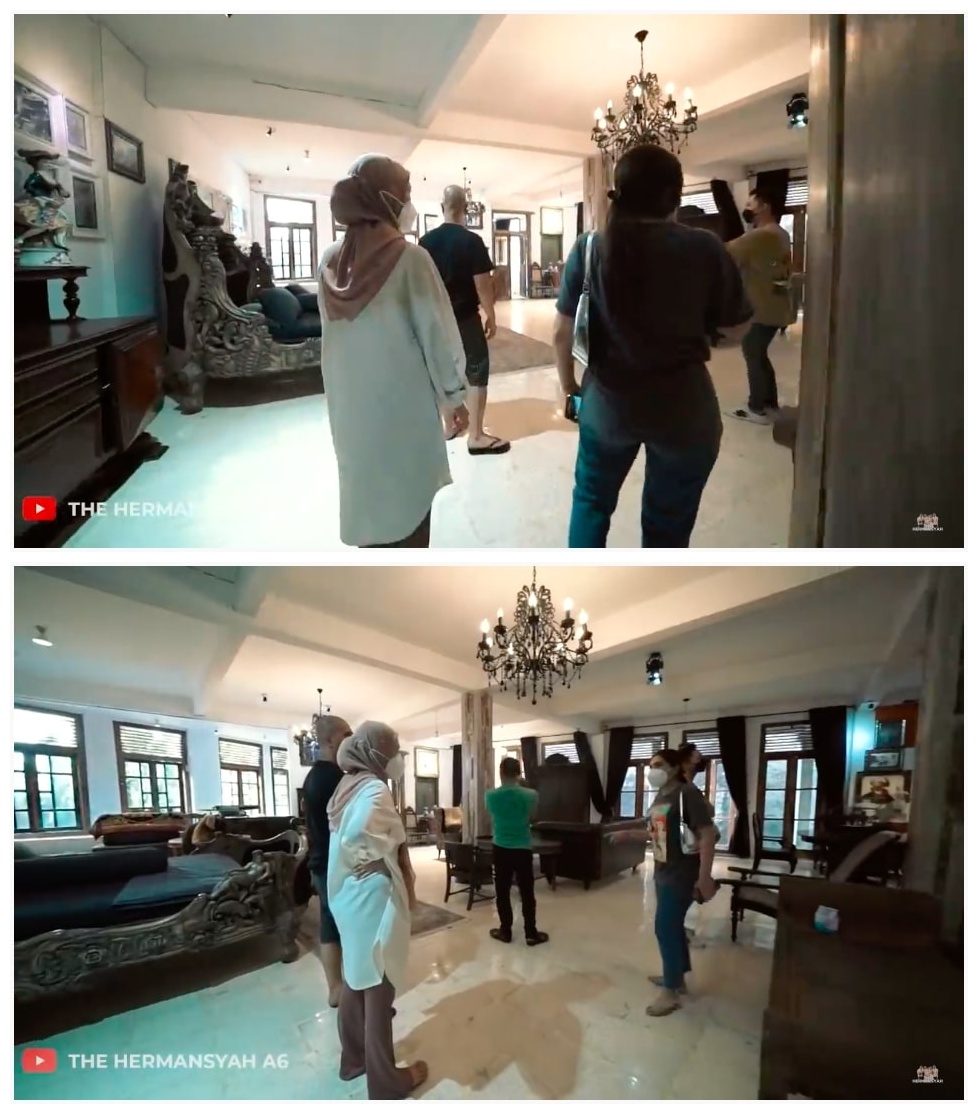 7 Potret vila Ahmad Dhani di Puncak, perabotnya didominasi dari kayu