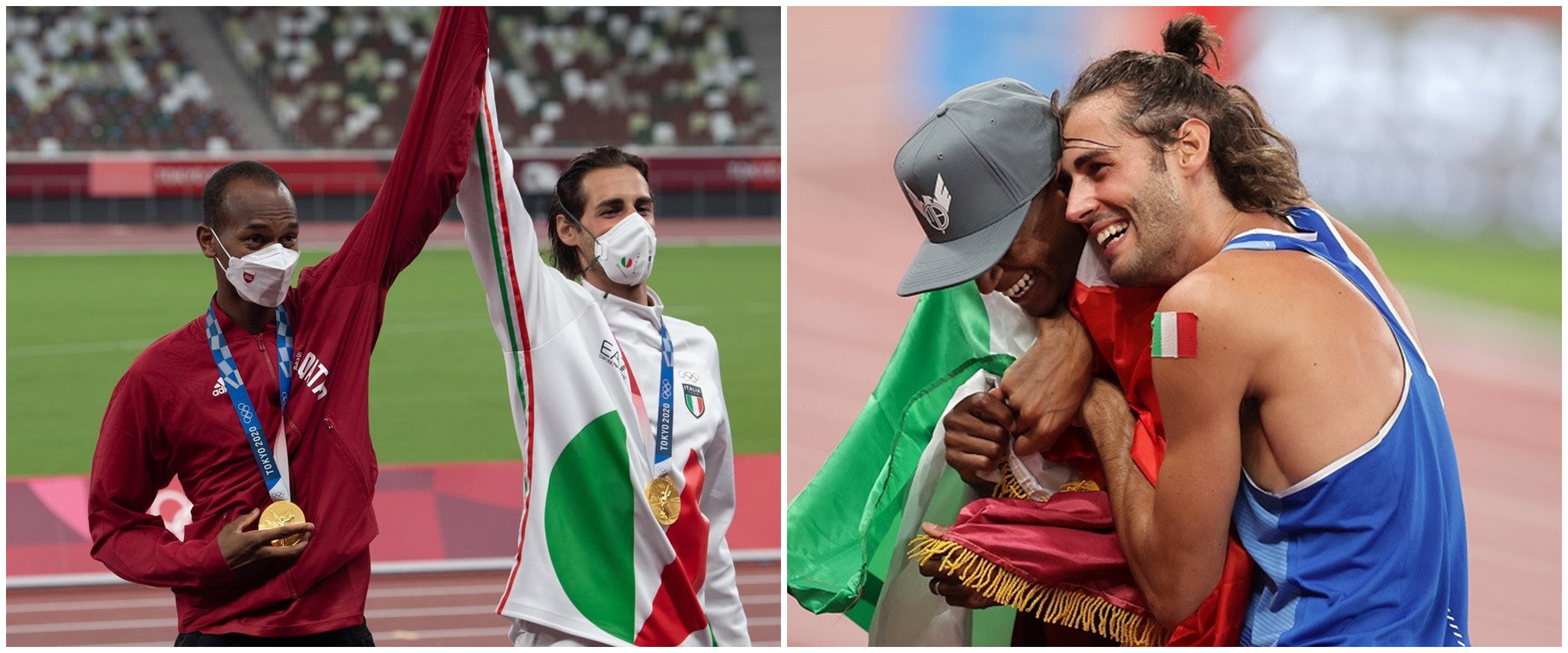 Momen langka Olimpiade Tokyo, dua atlet berbagi medali emas