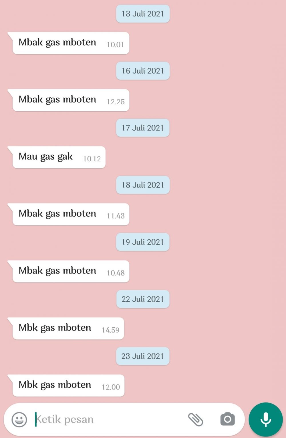 11 Chat lucu anak kos dan pemilik warung langganan, bikin nyengir