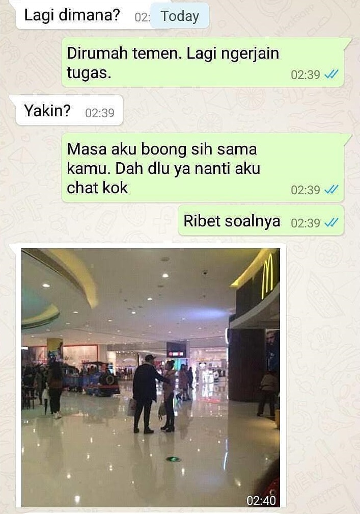 11 Chat lucu temen gagal bohong ini bikin susah nahan tawa