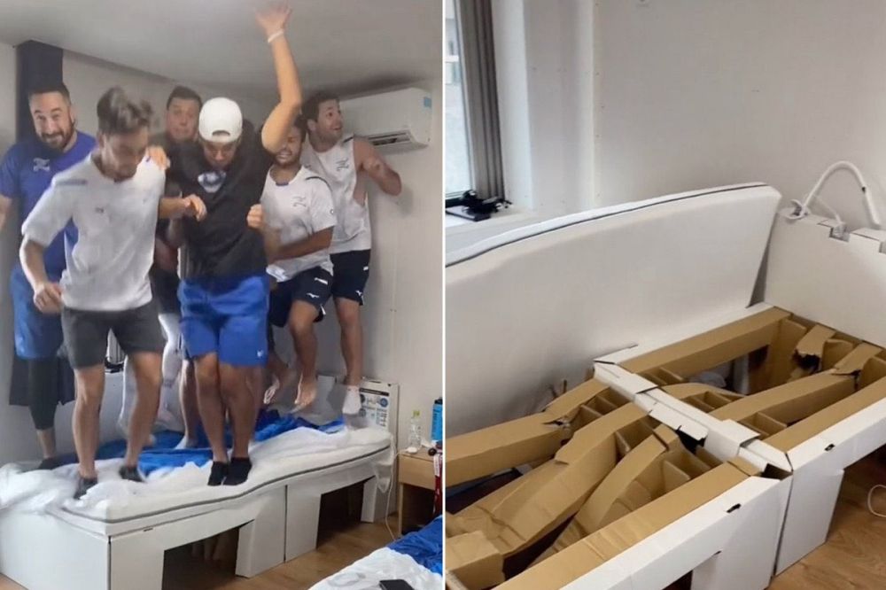 Atlet Israel rusak tempat tidur kampung atlet Olimpiade Tokyo 