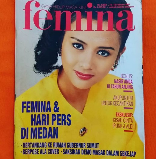 7 Potret Moudy Wilhemina di cover majalah jadul, parasnya tak berubah
