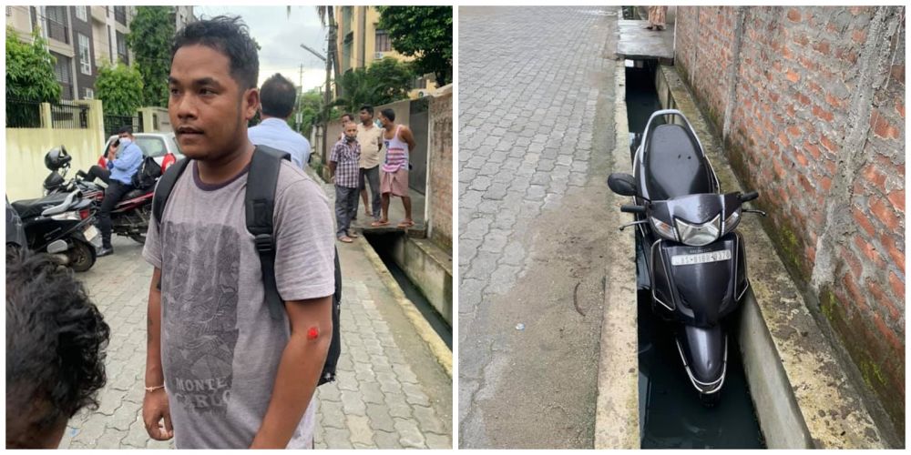 Dilecehkan, wanita ini seret sepeda motor pelaku hingga masuk got