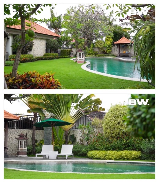 9 Potret rumah pengusaha Ajik Krisna di Bali, isi garasi jadi sorotan