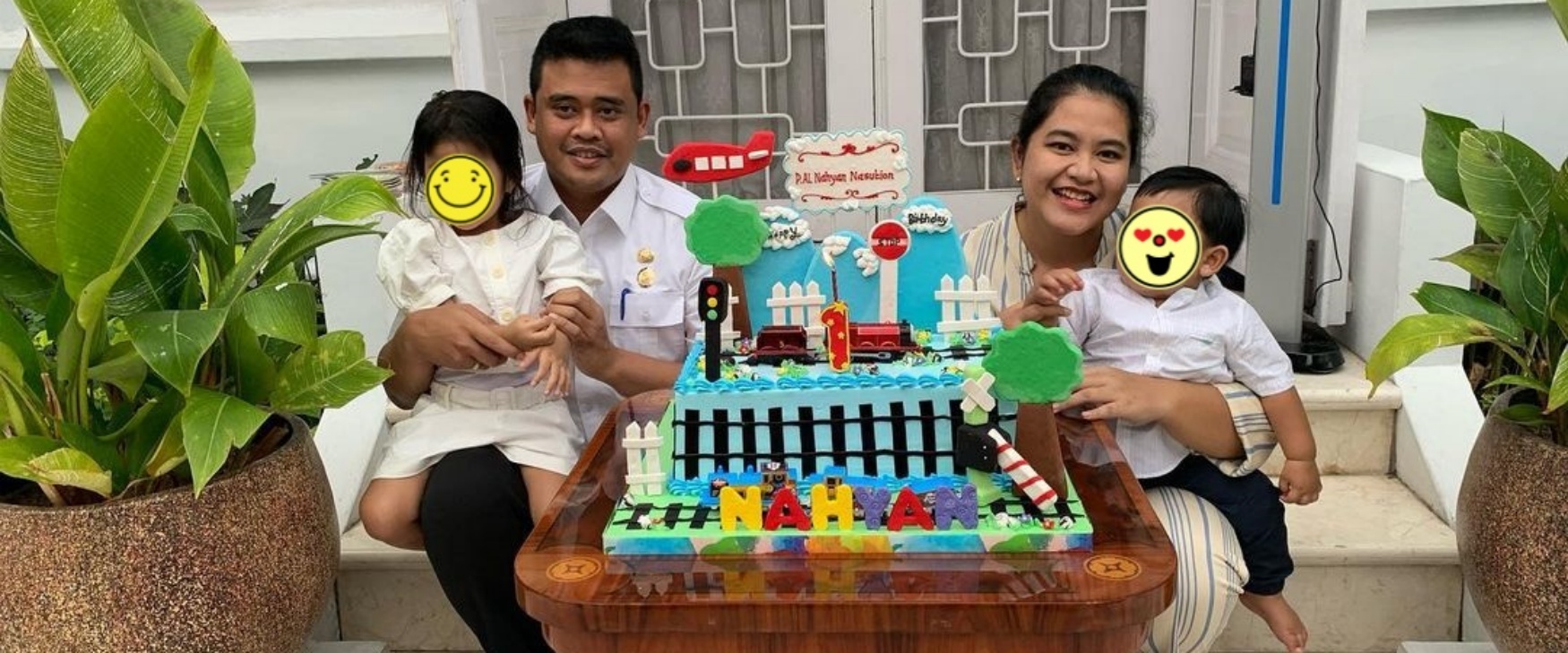 7 Momen Kahiyang Ayu dan Bobby rayakan ultah anak, sederhana banget