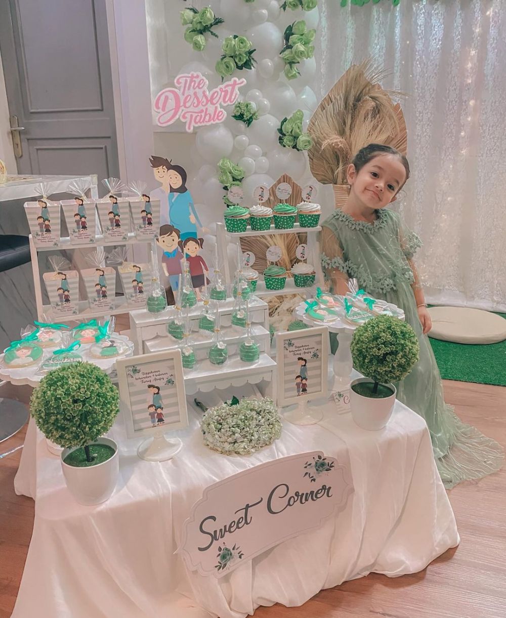 Potret hidangan tasyakuran kehamilan 7 seleb, Nagita bak di restoran