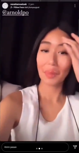 Pakai filter Instagram, Chef Renatta disebut mirip Lucinta Luna