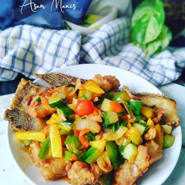11 Resep gurame asam manis ala restoran, bumbunya nendang abis
