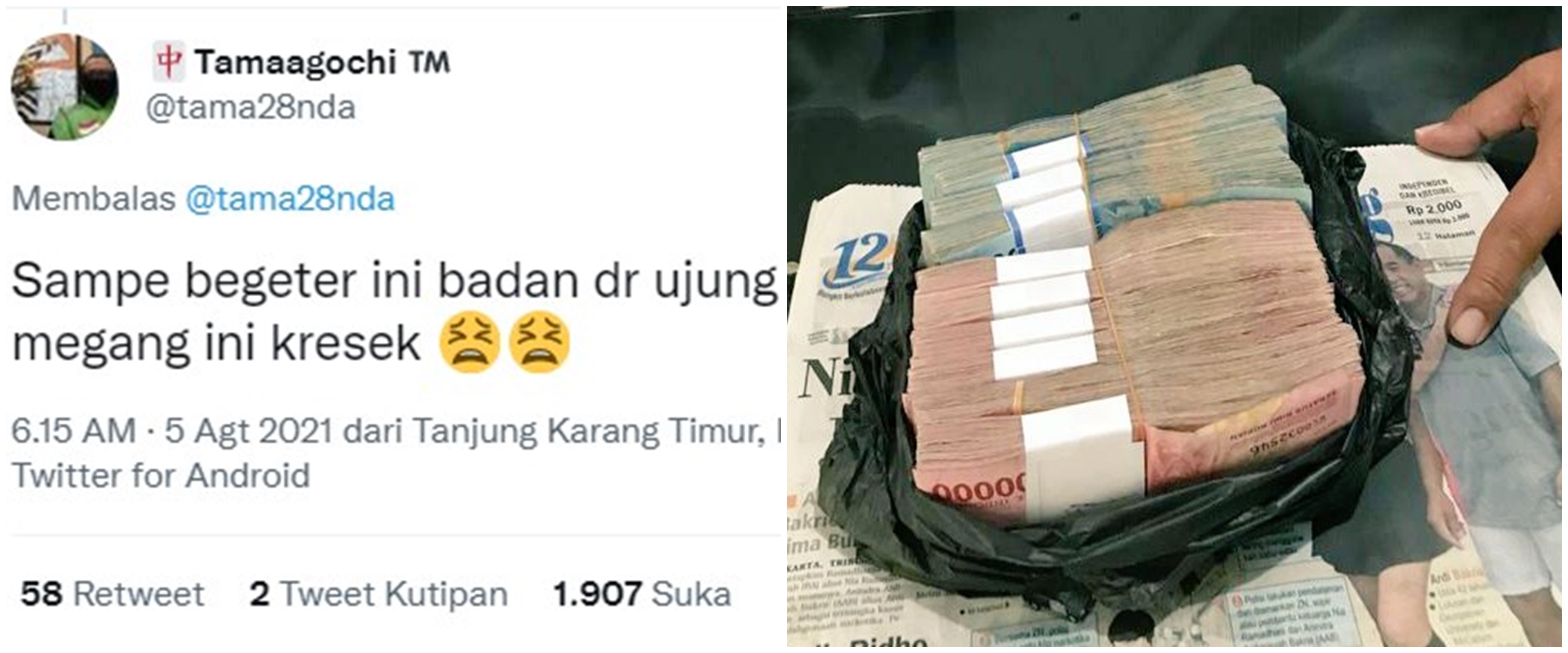 Cerita driver ojol kembalikan uang penumpang puluhan juta, bikin salut