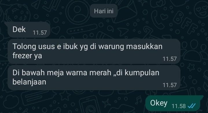 11 Chat lucu dari emak ini bikin anak tepuk jidat