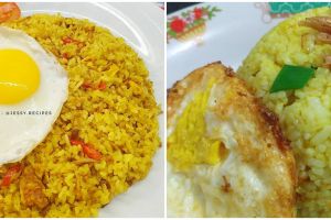 11 Resep nasi goreng kunyit, wangi dan menggugah selera