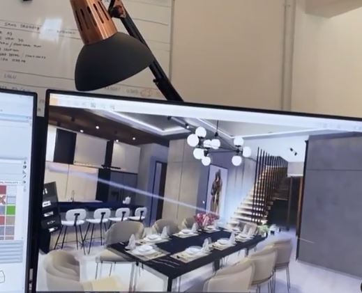 11 Potret desain rumah baru Jessica Iskandar, tropis modern 3 lantai