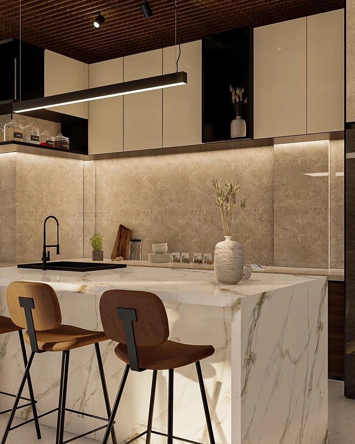 11 Potret desain rumah baru Jessica Iskandar, tropis modern 3 lantai