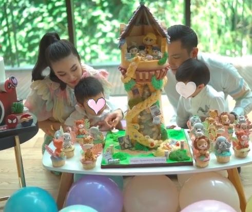 9 Potret momen ulang tahun Sandra Dewi ke-38, kuenya curi perhatian