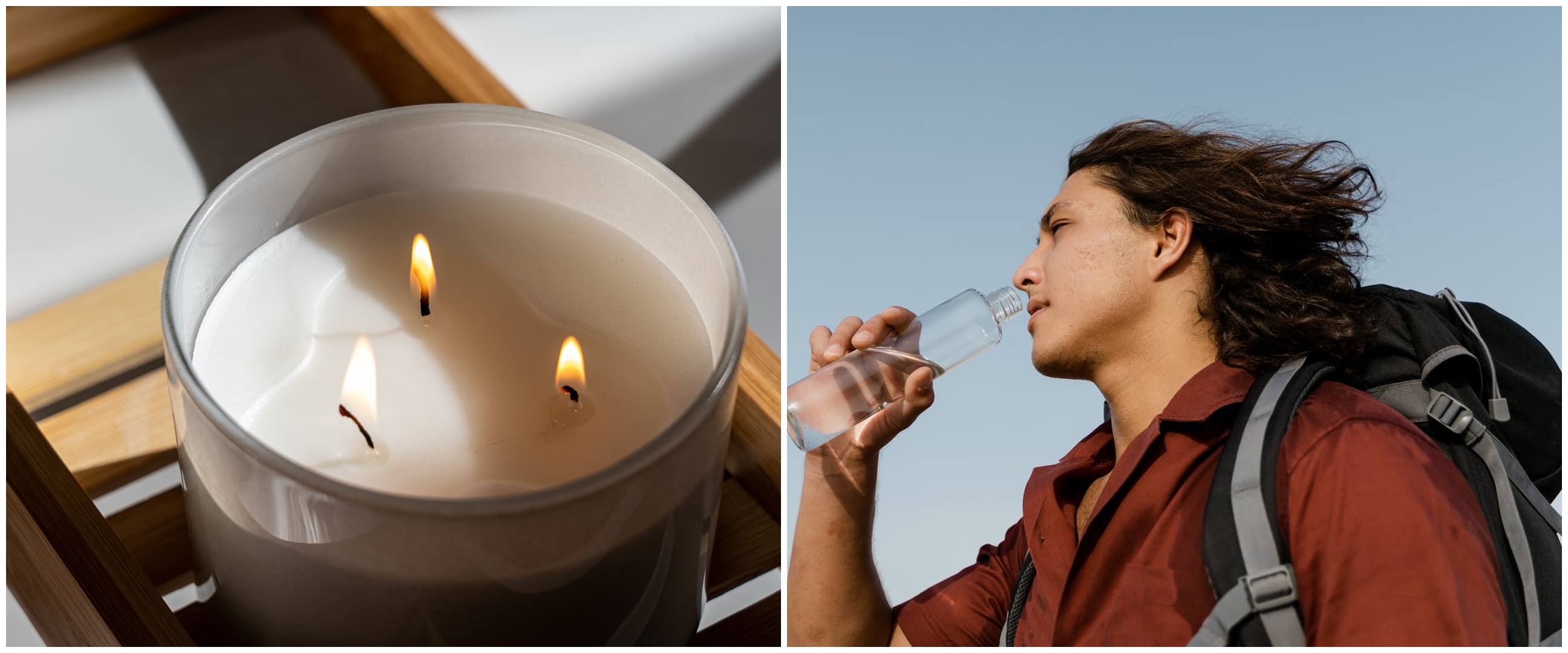 Tak sengaja minum air lilin, pria ini tanggung akibat yang menggelikan