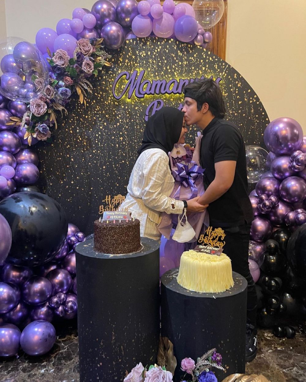 Inspirasi hidangan ultah 11 seleb, Lesty Kejora serba masak sendiri