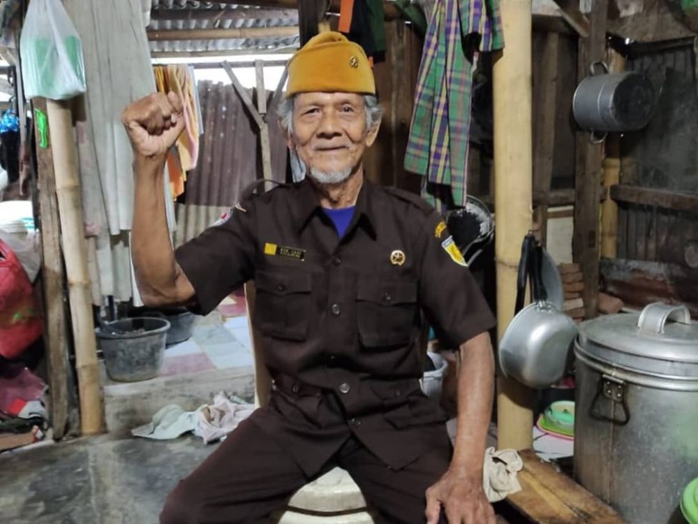 Rumah mantan pejuang RI ini bikin prihatin, kumuh di pinggir sungai