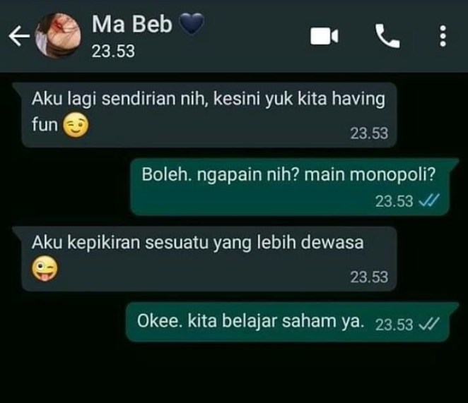 11 Chat lucu pacar nggak nyambung ini bikin naik darah