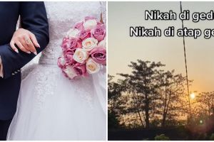 Punya konsep beda, perempuan ini gelar resepsi di genting rumah