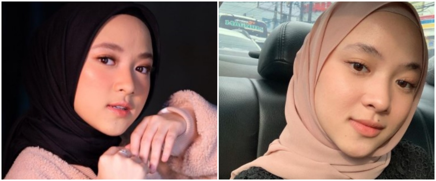 Potret Nissa Sabyan pede tunjukkan wajah tanpa makeup dan berjerawat