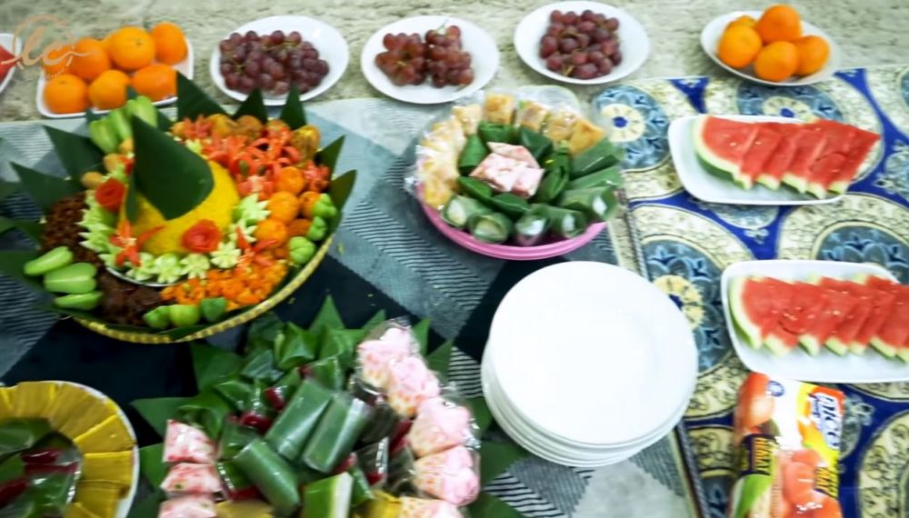 Potret hidangan ulang tahun 9 seleb, Lesty Kejora serba masak sendiri